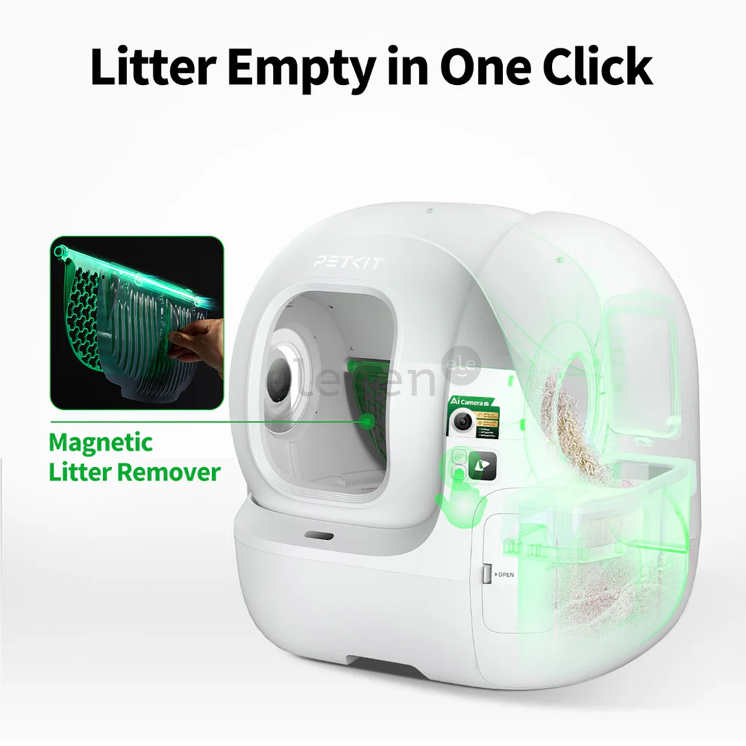 Petkit Purobot Max Pro, white - Automatic cat litter box