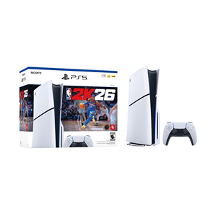 Sony PlayStation 5 Slim + NBA 2K26 - Žaidimų konsolė Prekė - 711719020080 711719020080