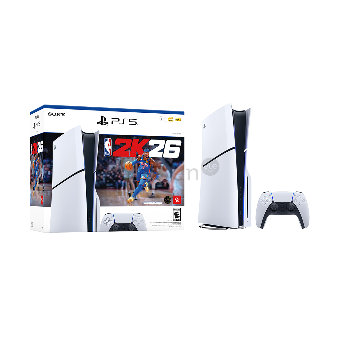 Sony PlayStation 5 Slim + NBA 2K26 - Комплект с игровой консолью Товар - 711719020080