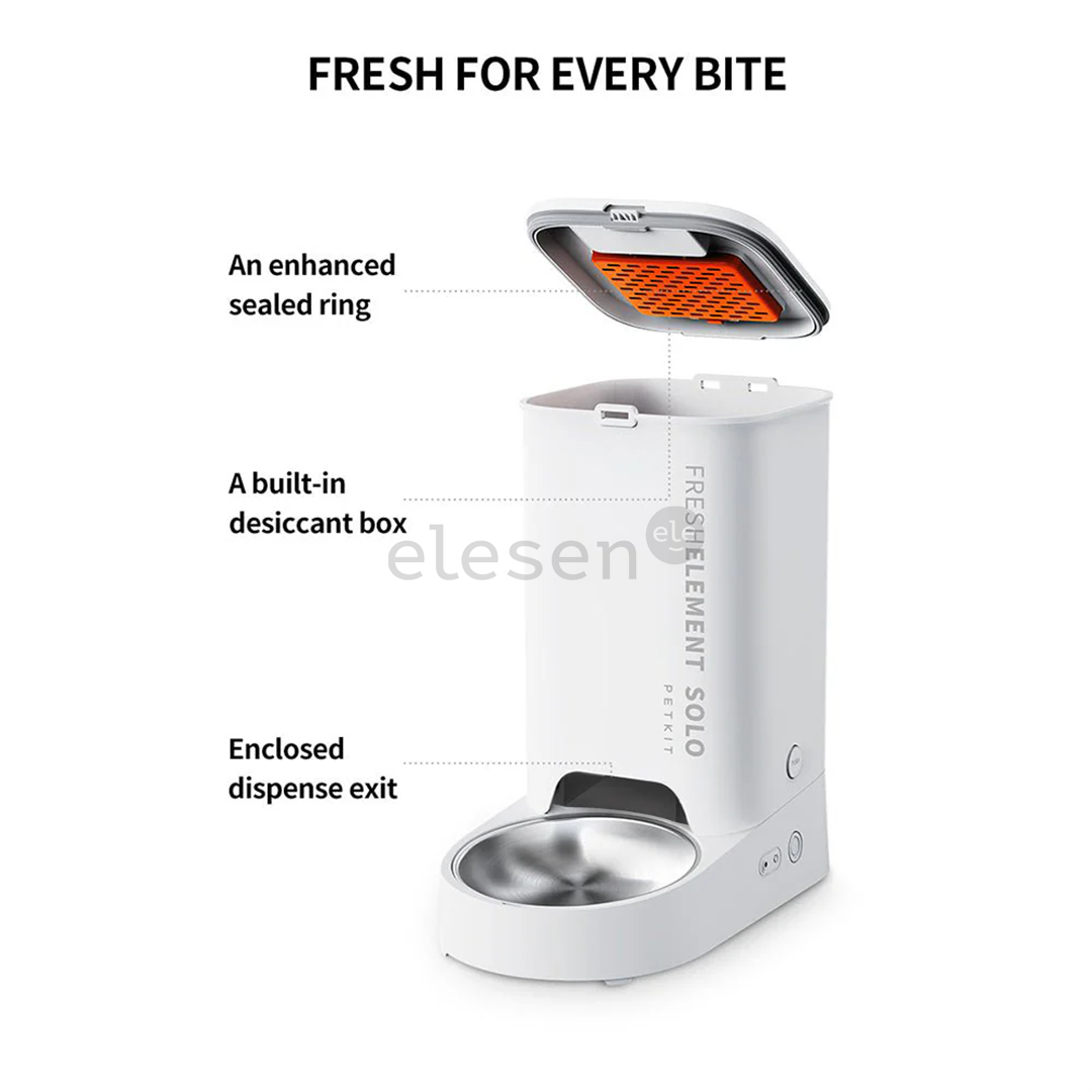 Petkit Fresh Element Solo, balta - Automatinė šėrykla