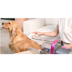 Petkit FurWaker 5-in-1 (AirClipper), su siurbliu, baltas/pilkas - Gyvūnų priežiūros įrenginys