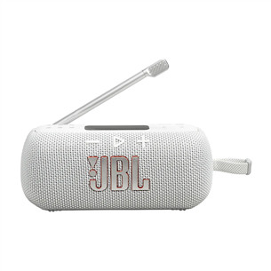 JBL Tuner 3, baltas - Nešiojamasis radijas