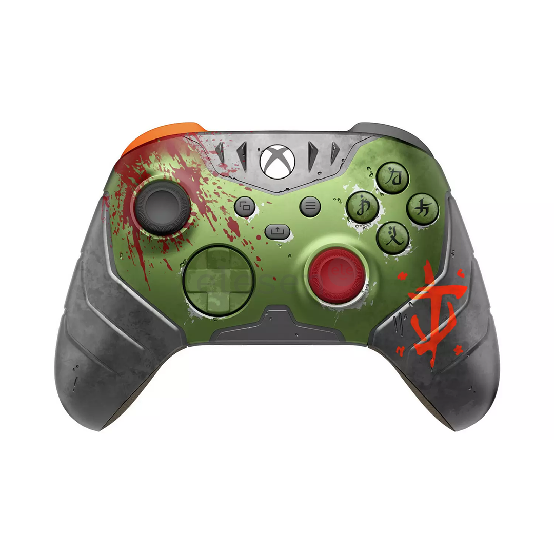 Microsoft Xbox Wireless Controller Doom Limited Edition, Xbox Series X/S, зеленый - Беспроводной геймпад