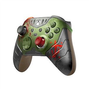 Microsoft Xbox Wireless Controller Doom Limited Edition, Xbox Series X/S, зеленый - Беспроводной геймпад