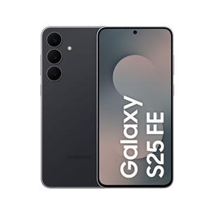 Samsung Galaxy S25FE, 256 GB, juodas - Išmanusis telefonas