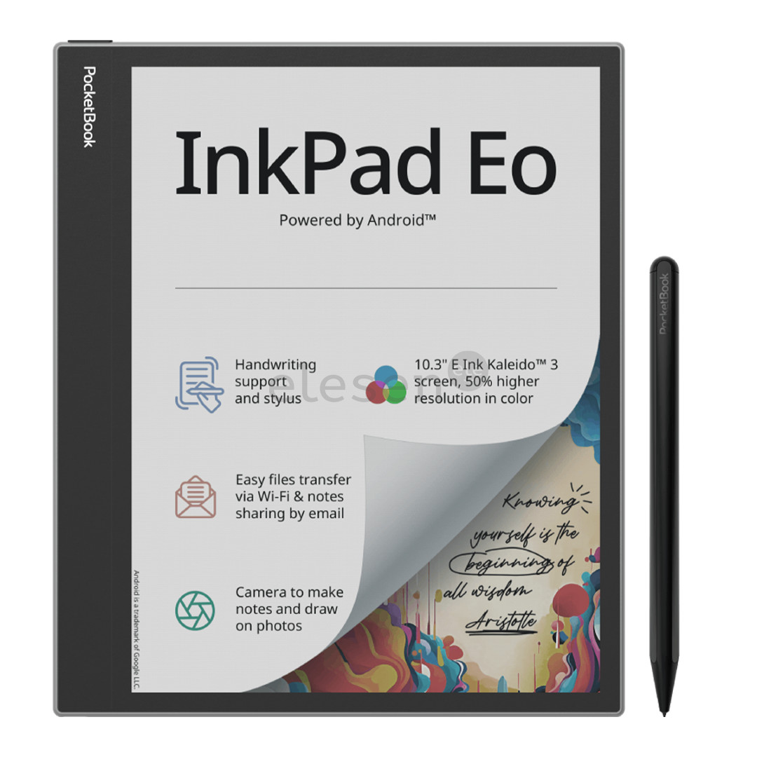 PocketBook InkPad Eo, 10,3'', pilka - Elektroninė skaityklė