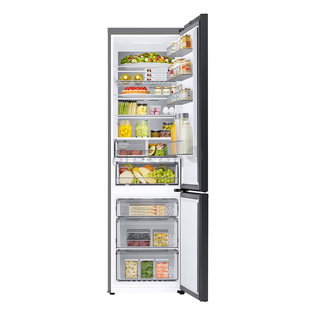 Samsung BeSpoke, 390 L, aukštis 203 cm, 390 L, smėlio spalvos - Šaldytuvas