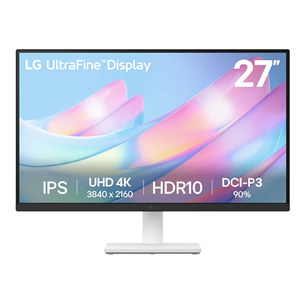 LG 27US500, 27'', 4K UHD, baltas - Monitorius 27US500-W
