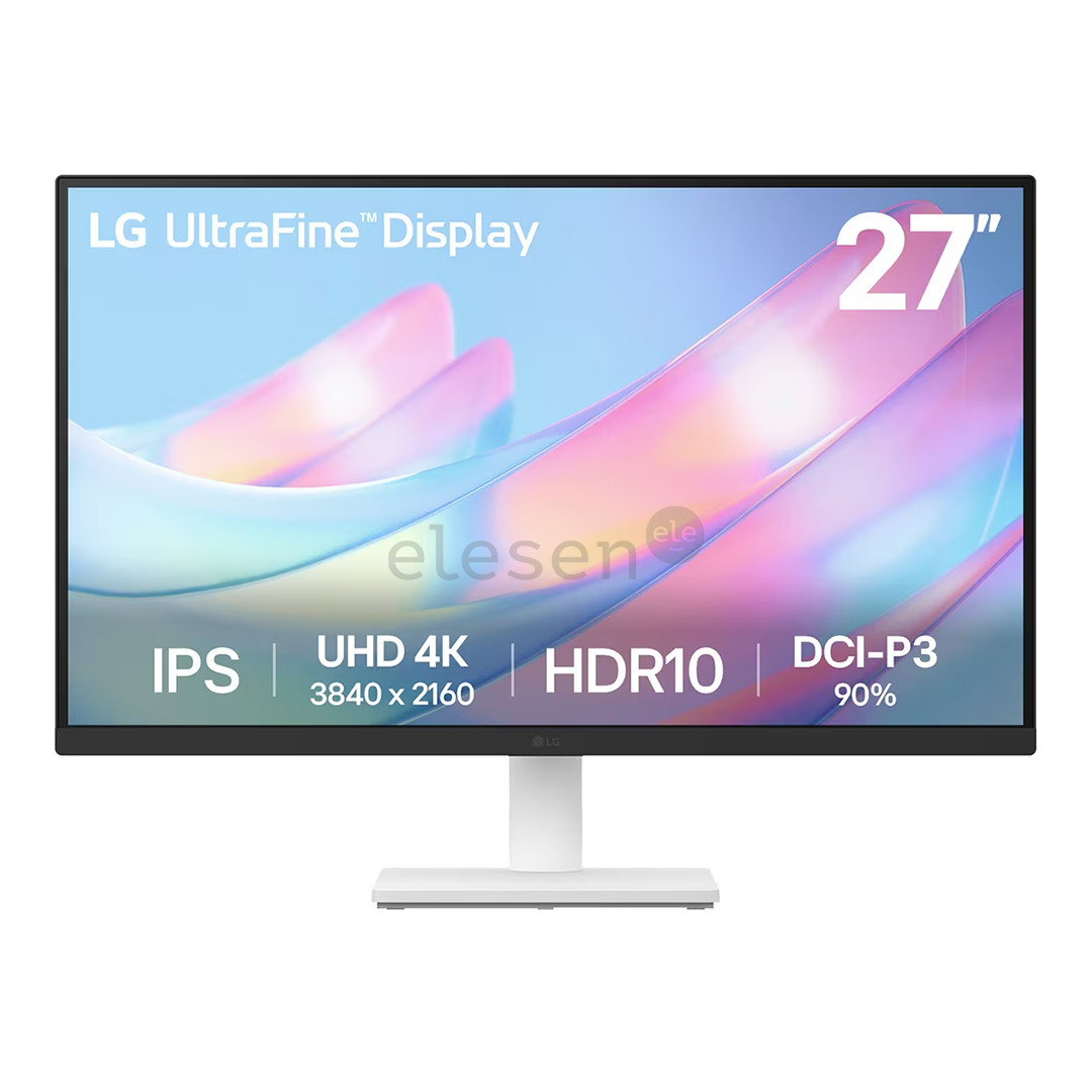 LG 27US500, 27'', 4K UHD, белый - Монитор