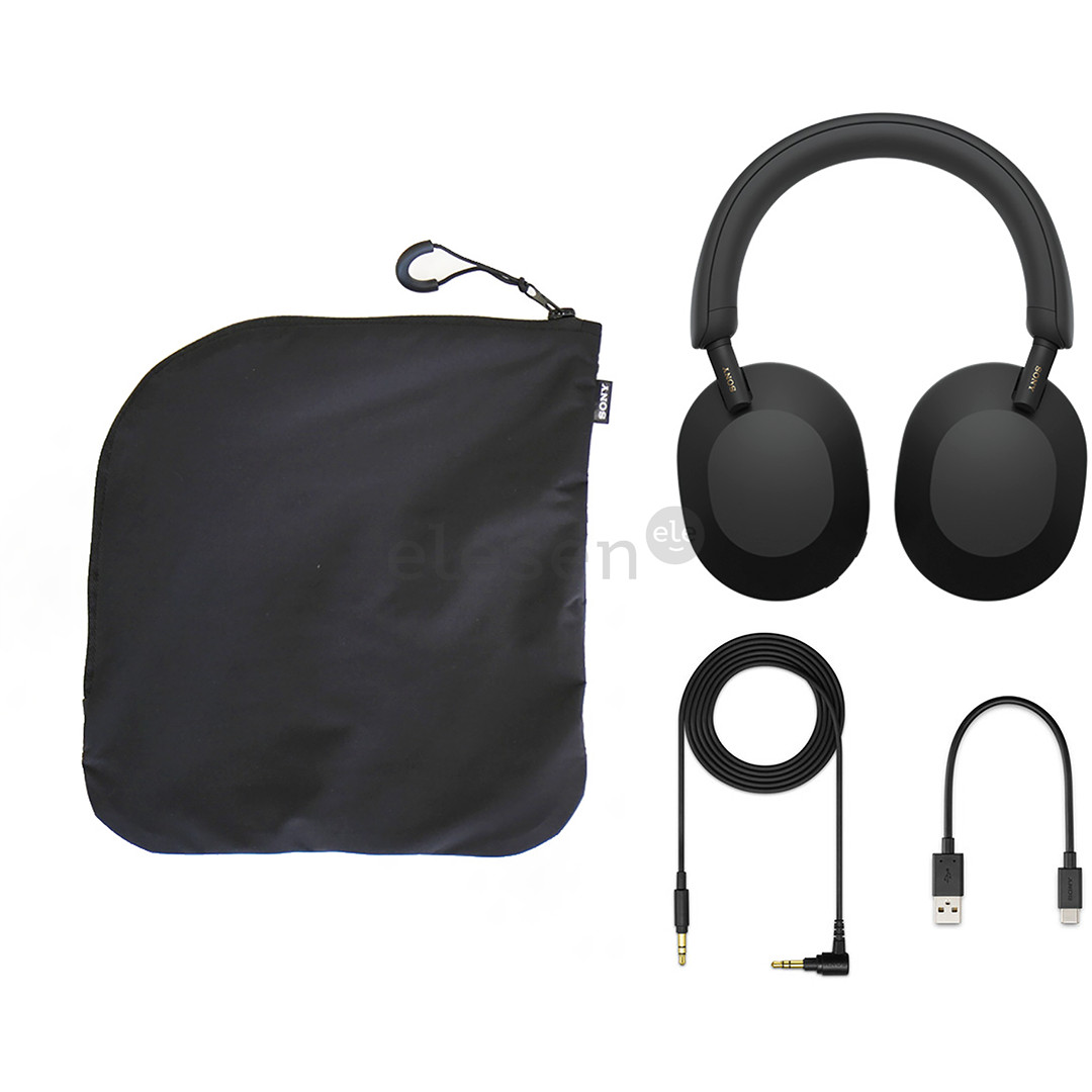 Sony WH-1000XM5 SA, черный - Полноразмерные беспроводные наушники