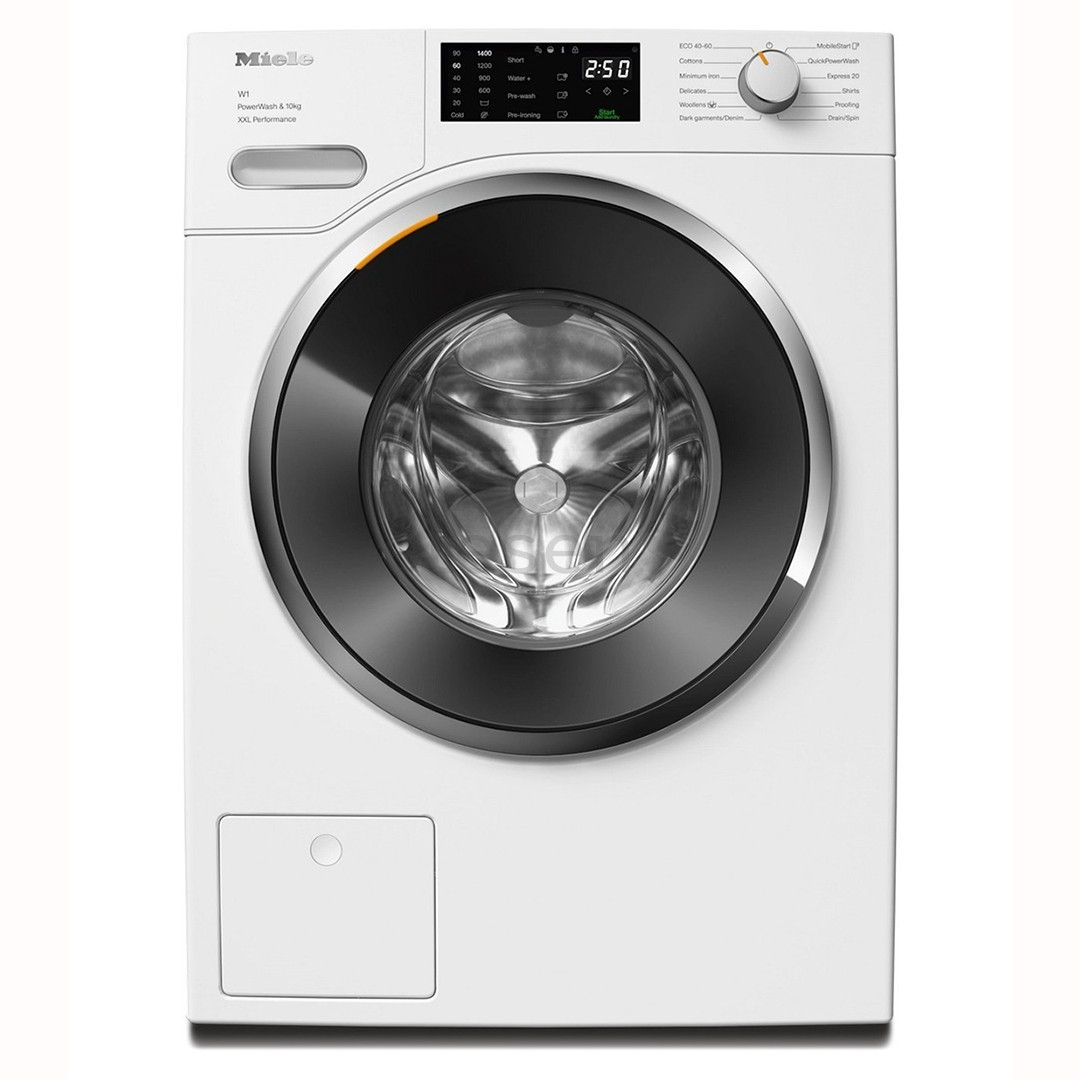 Miele W1 PowerWash, 10 kg, gylis 64,3 cm, 1400 aps./min. - Skalbimo mašina
