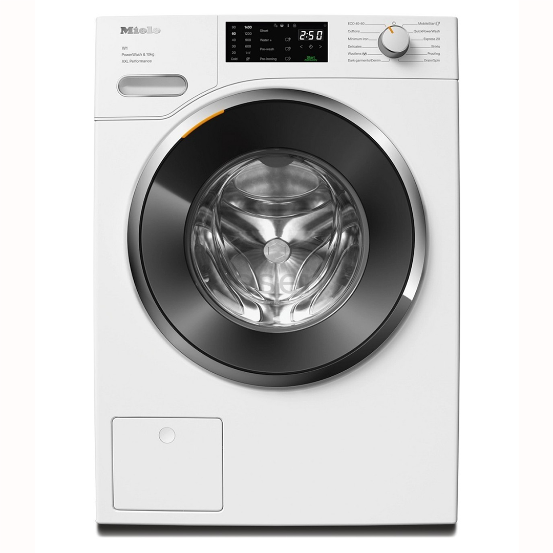 Miele W1 PowerWash, 10 кг, глубина 64,3 см, 1400 об/мин - Стиральная машина с передней загрузкой