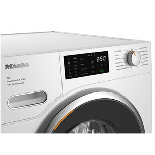 Miele W1 PowerWash, 10 kg, gylis 64,3 cm, 1400 aps./min. - Skalbimo mašina