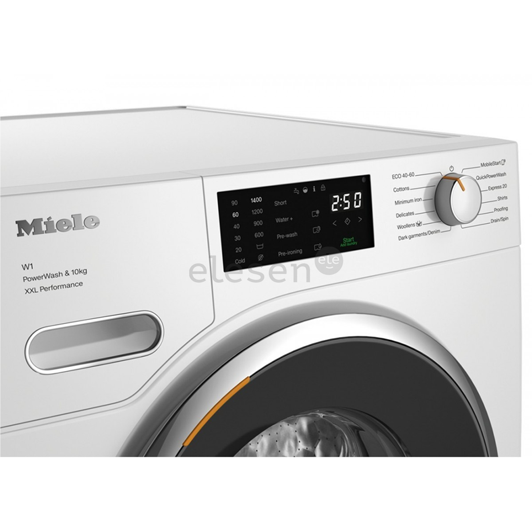 Miele W1 PowerWash, 10 кг, глубина 64,3 см, 1400 об/мин - Стиральная машина с передней загрузкой