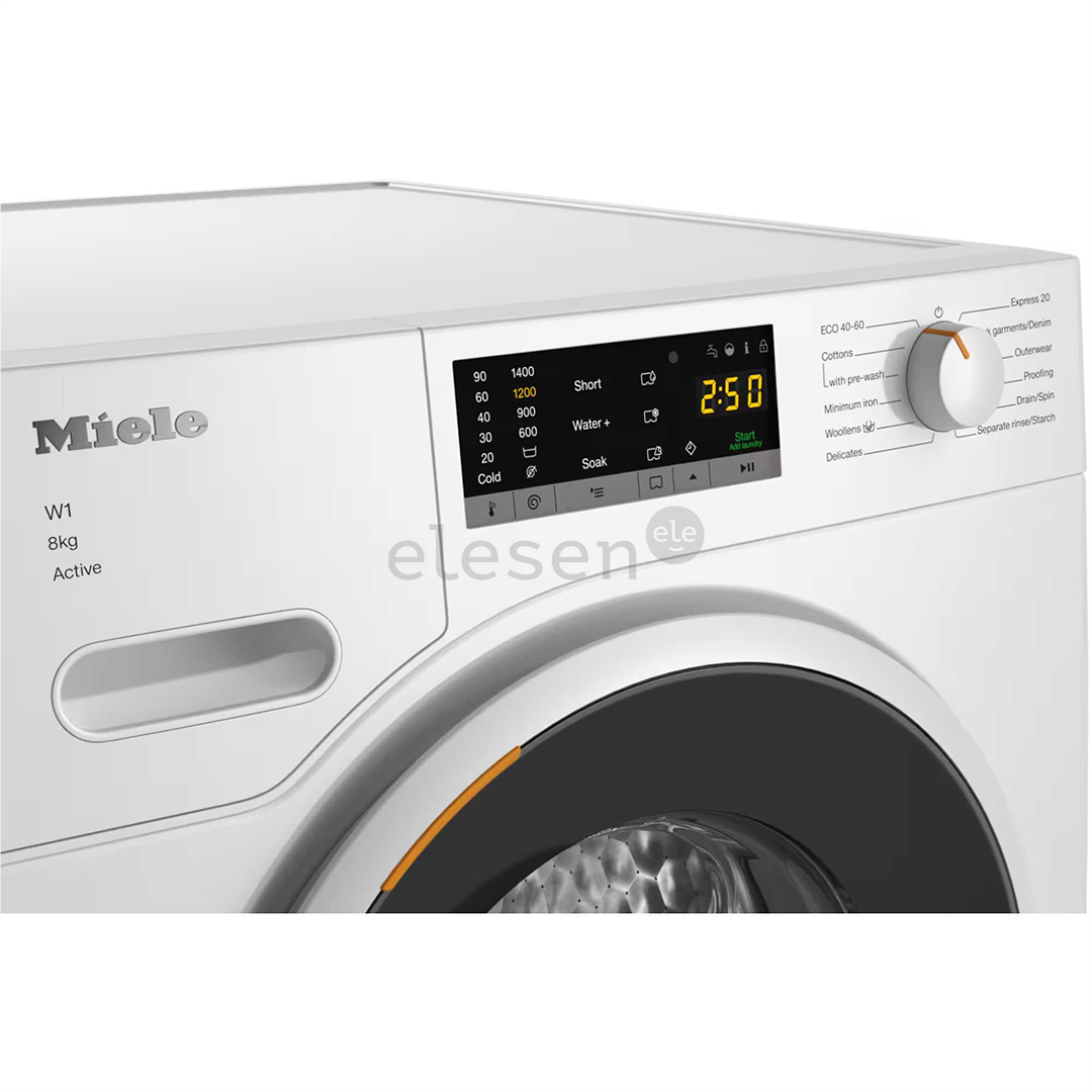 Miele W1 Active, 8 кг, глубина 64,3 см, 1400 об/мин - Стиральная машина с передней загрузкой