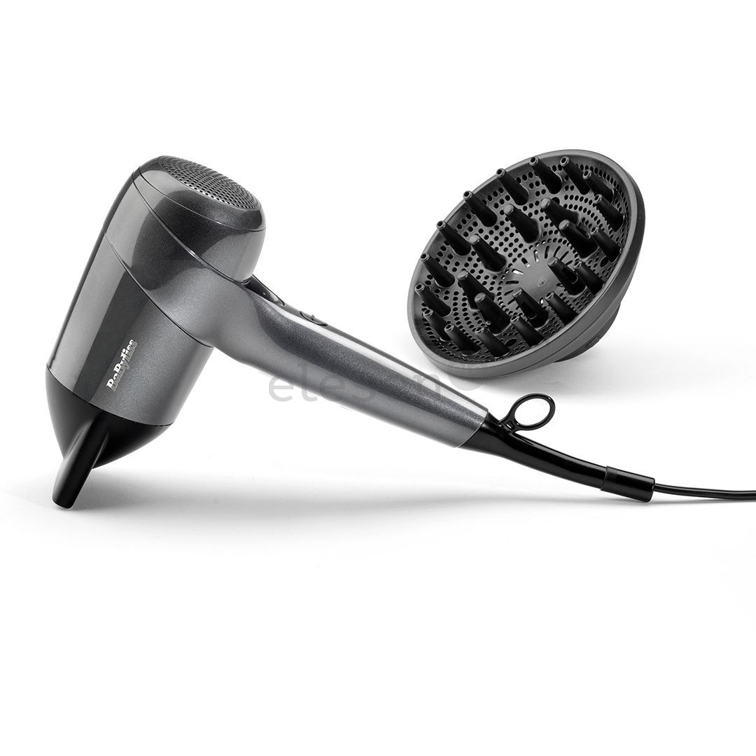 BaByliss Titanium Shine, 1600 W, grey - Hair dryer