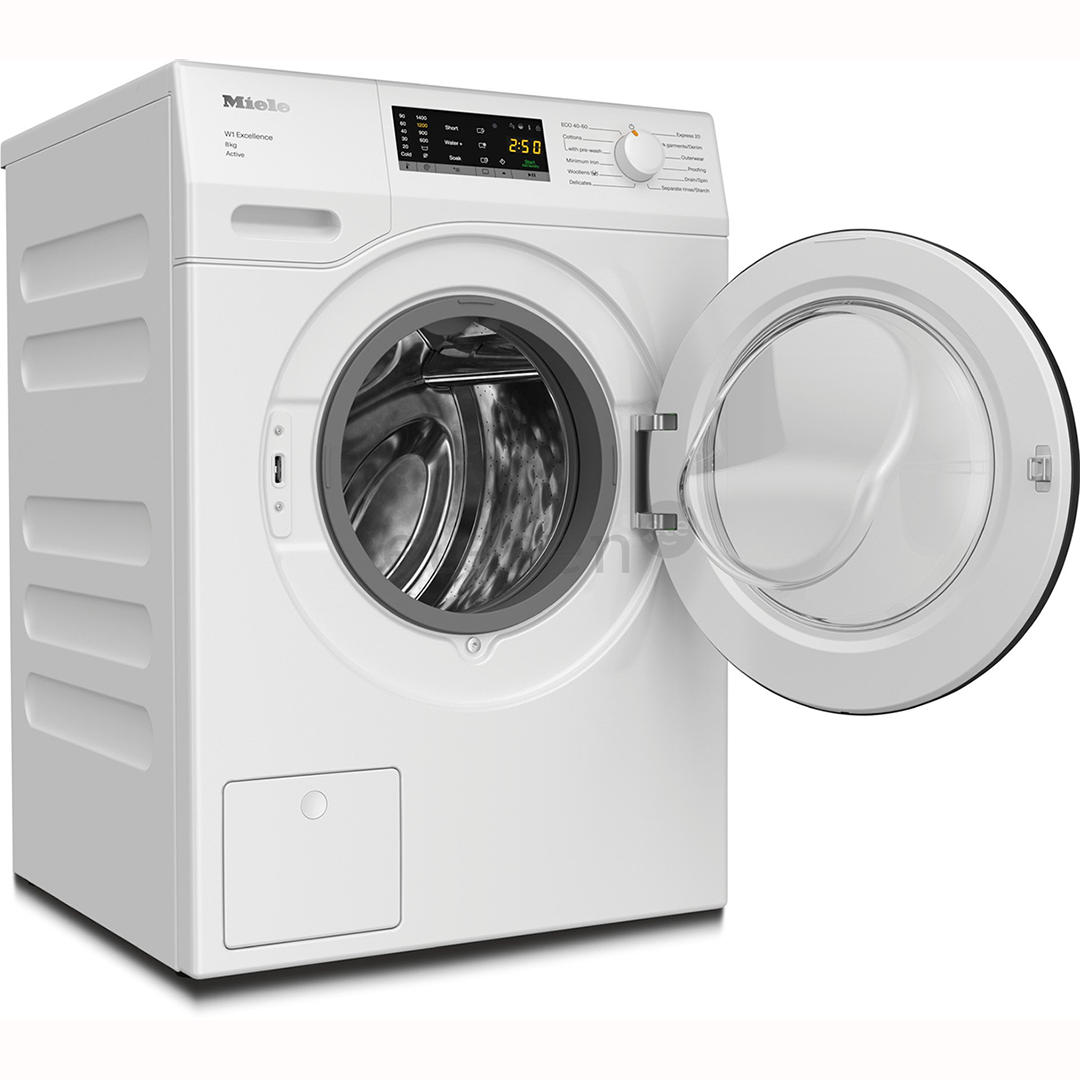 Miele W1 Excellence Active, 8 кг, глубина 60 см, 1400 об/мин - Стиральная машина с передней загрузкой