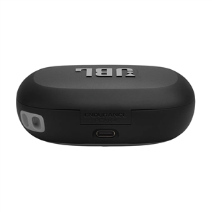 JBL Endurance Peak 4, черный / серый - Полностью беспроводные спортивные наушники