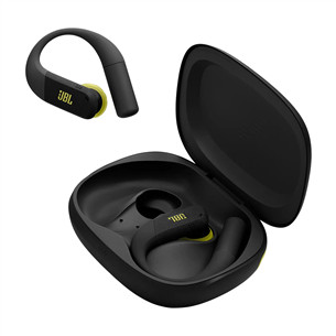 JBL Endurance Peak 4, black / lime - Belaidės sportinės ausinės