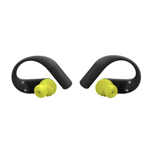 JBL Endurance Peak 4, black / lime - Belaidės sportinės ausinės