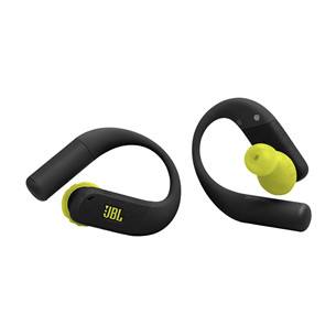 JBL Endurance Peak 4, black / lime - Belaidės sportinės ausinės