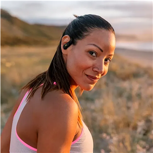 JBL Endurance Peak 4, черный / зеленый - Полностью беспроводные спортивные наушники