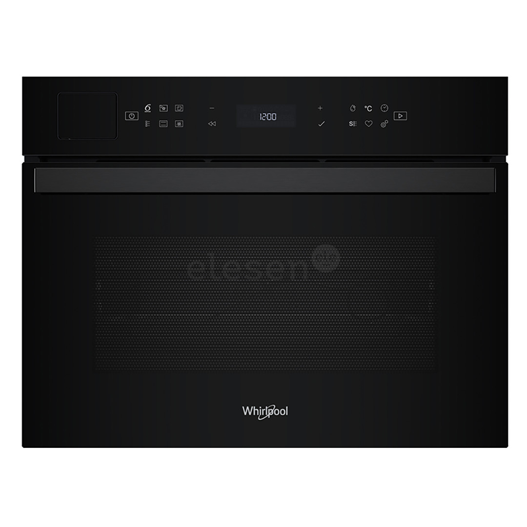 Whirlpool, 48 L, black - Built-in oven