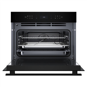 Whirlpool, 48 L, black - Built-in oven