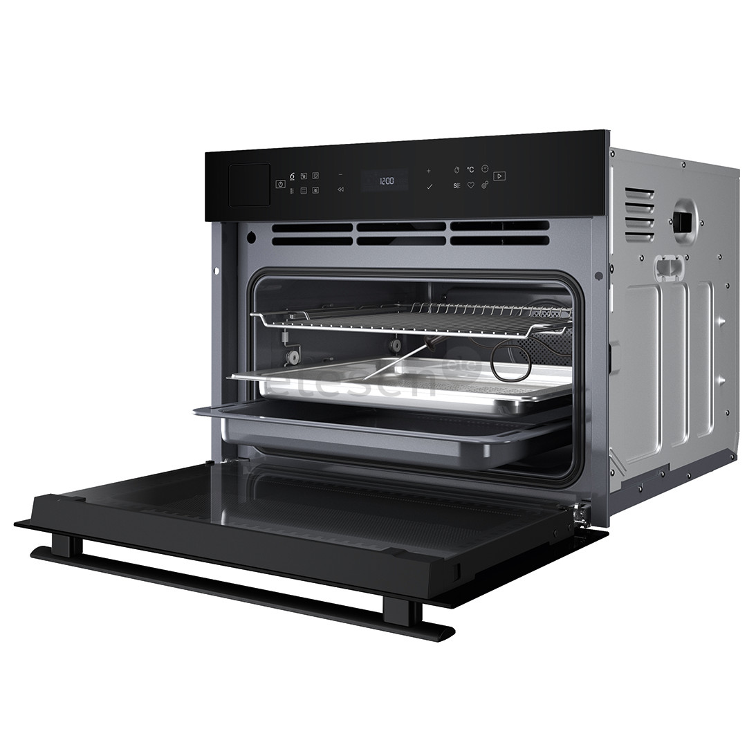 Whirlpool, 48 L, black - Built-in oven