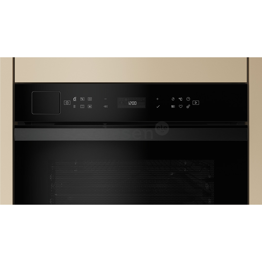 Whirlpool, 48 L, black - Built-in oven