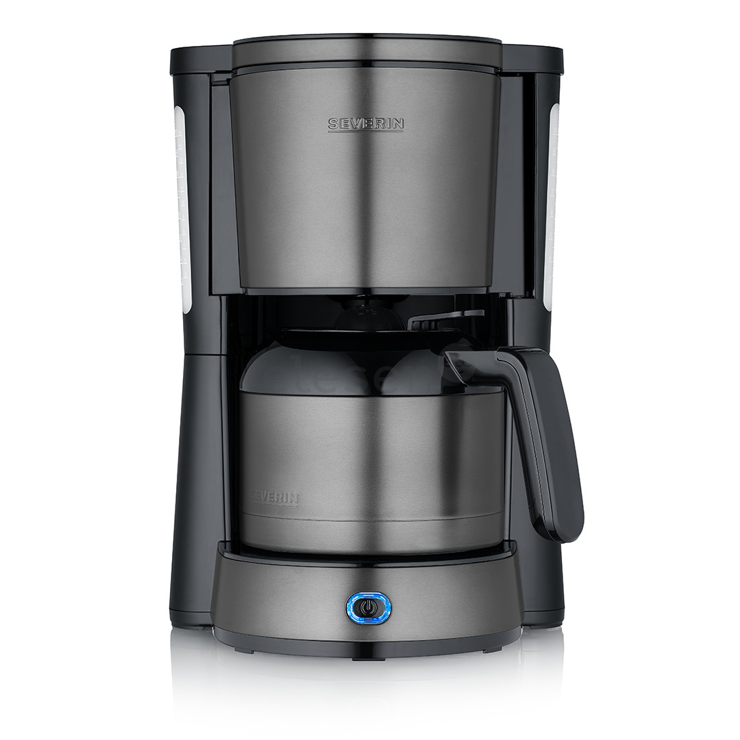 Severin, 1000 W, 10 cups, grey - Filter coffee machine