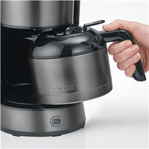 Severin, 1000 W, 10 cups, grey - Filter coffee machine
