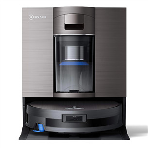 Ecovacs Deebot X11 OmniCyclone, wet & dry, pilkas - Dulkių siurblys robotas