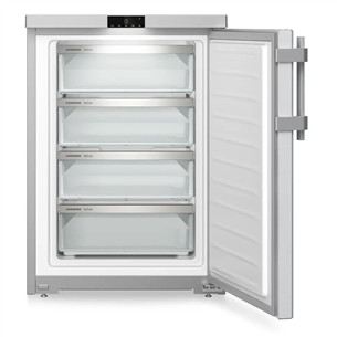 Liebherr Plus NoFrost, 92 л, высота 85 см, серебристый - Морозильник