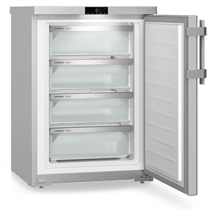 Liebherr Plus NoFrost, 92 L, aukštis 85 cm, sidabro spalvos - Šaldiklis