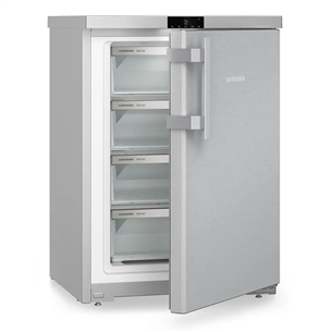 Liebherr Plus NoFrost, 92 L, aukštis 85 cm, sidabro spalvos - Šaldiklis