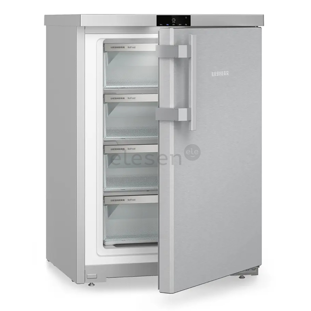 Liebherr Plus NoFrost, 92 л, высота 85 см, серебристый - Морозильник