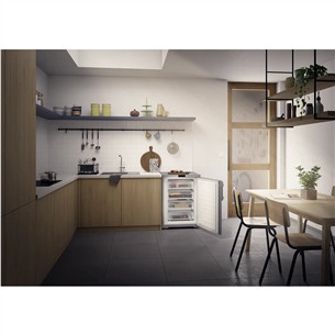 Liebherr Plus NoFrost, 92 л, высота 85 см, серебристый - Морозильник