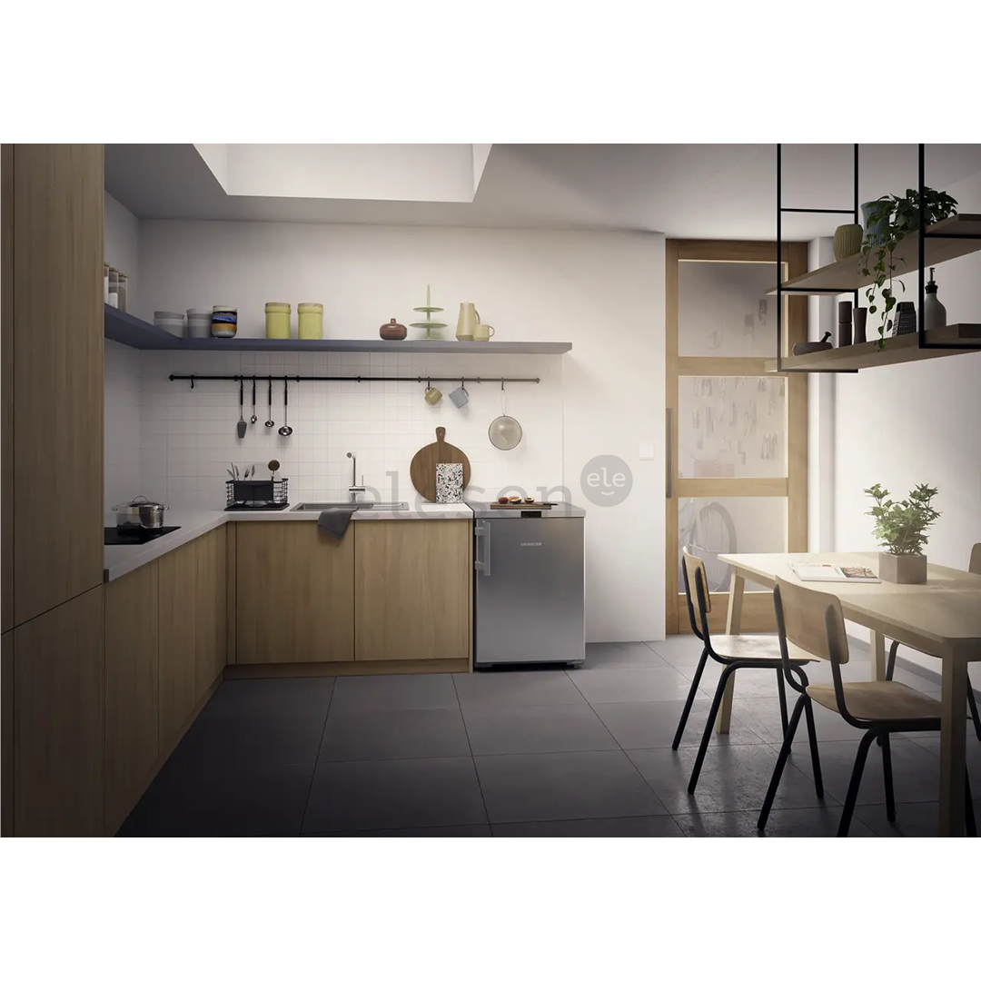 Liebherr Plus NoFrost, 92 L, aukštis 85 cm, sidabro spalvos - Šaldiklis