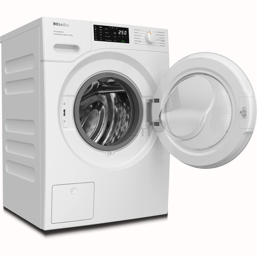 Miele W1 Selection PowerWash & Steam, 9 kg, gylis 64,3 cm, 1400 aps./min. - Skalbimo mašina
