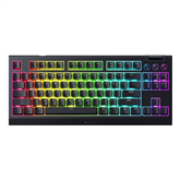 Razer BlackWidow V4, TKL, tactile, juoda - Belaidė klaviatūra