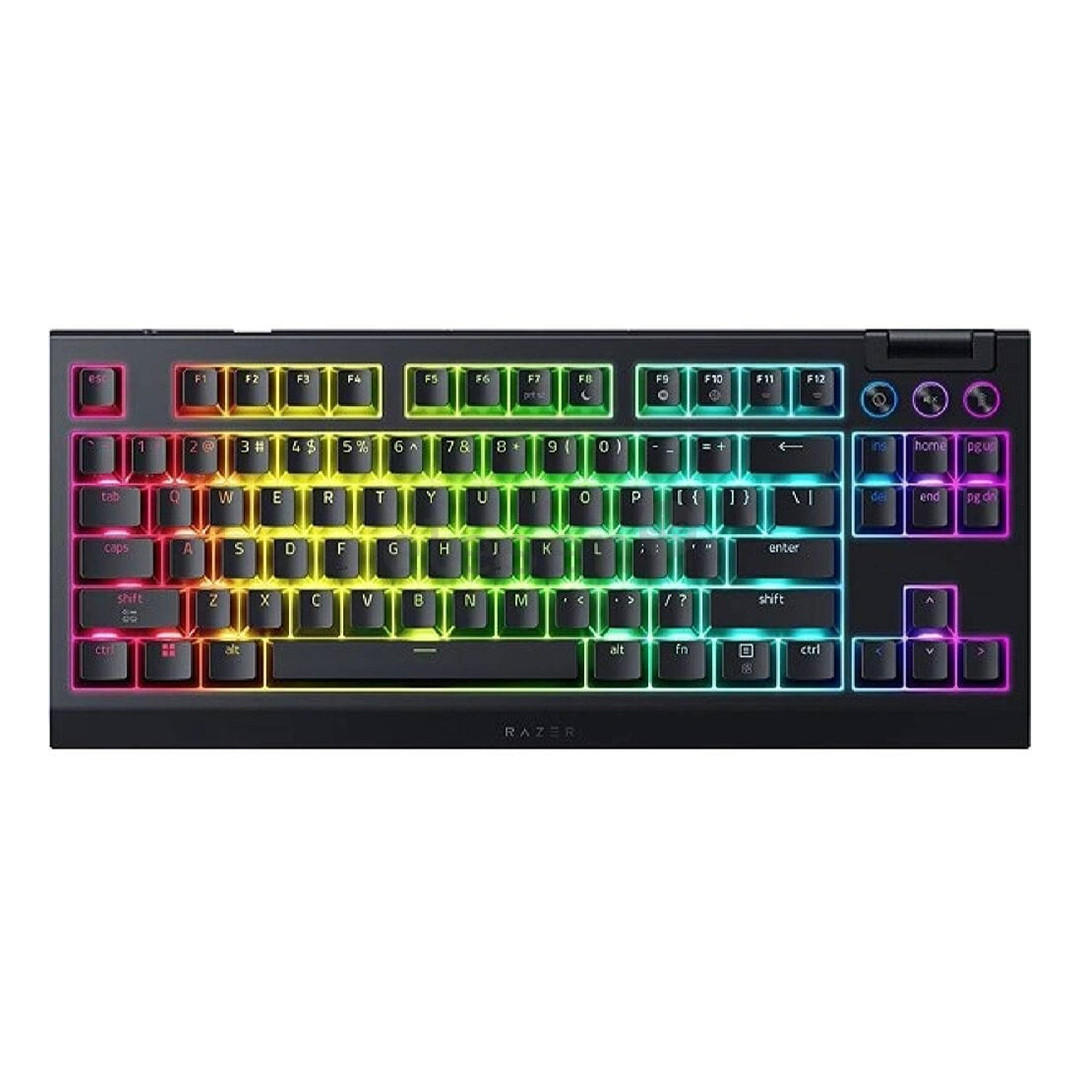Razer BlackWidow V4, TKL, tactile, juoda - Belaidė klaviatūra