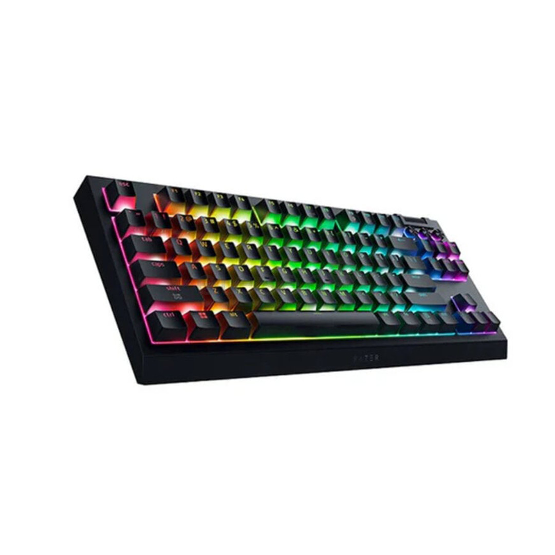 Razer BlackWidow V4, TKL, tactile, juoda - Belaidė klaviatūra