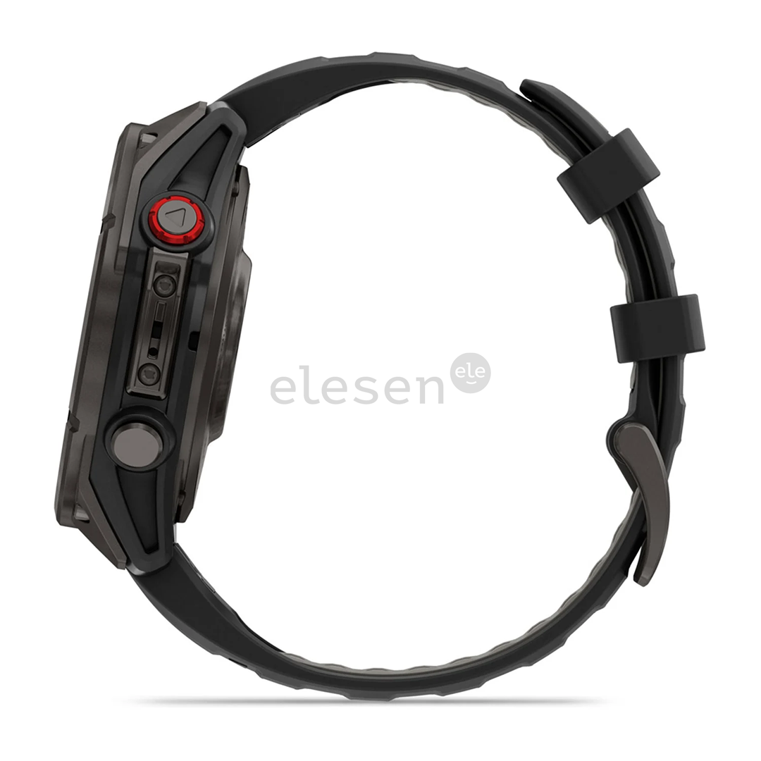 Garmin Fenix 8 Pro, 47 mm, titano, pilkas/juodas - Sportinis laikrodis