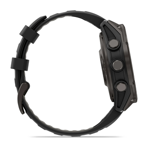 Garmin Fenix 8 Pro, 47 mm, titano, pilkas/juodas - Sportinis laikrodis