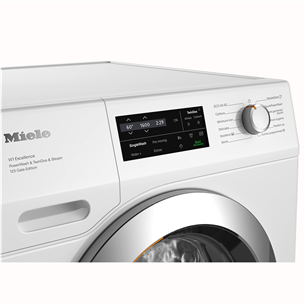 Miele W1 Excellence 125 Gala Edition, 9 кг, глубина 60 см, 1600 об/мин - Стиральная машина с передней загрузкой