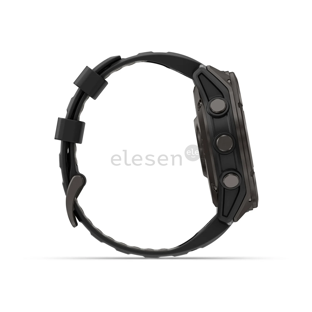 Garmin Fenix 8 Pro, 51 mm, titano, pilkas - Sportinis laikrodis