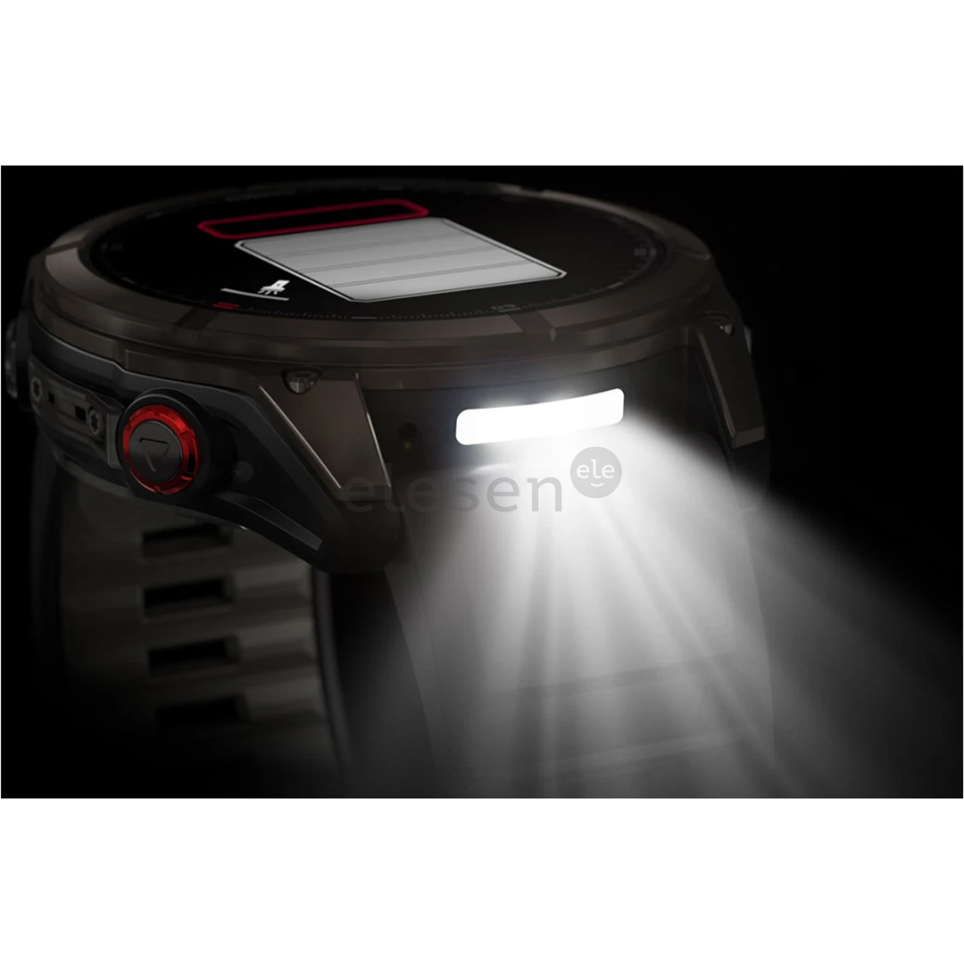 Garmin Fenix 8 Pro, 51 mm, titano, pilkas - Sportinis laikrodis