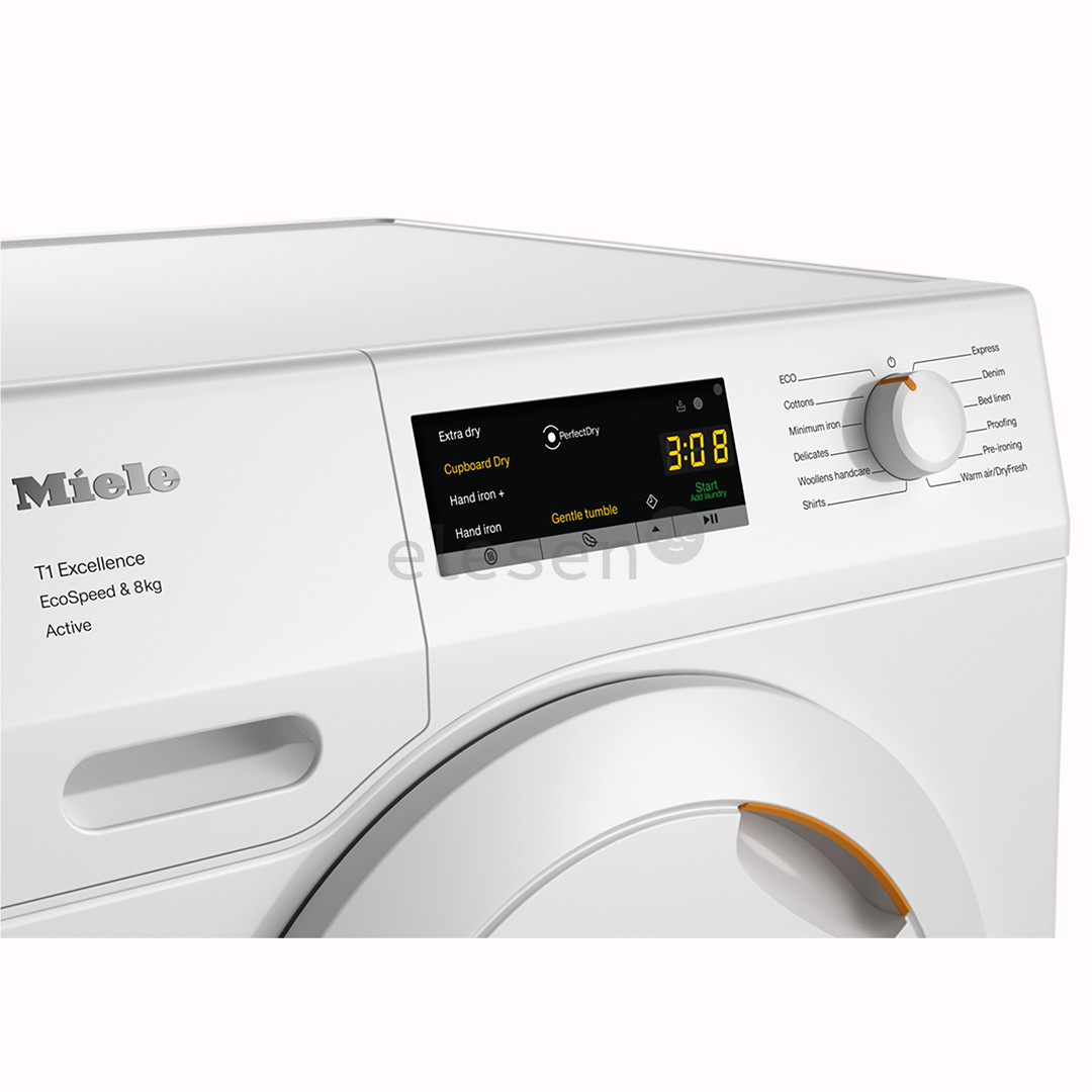 Miele T1 Excellence EcoSpeed Active, 8 кг, глубина 60 см - Сушильная машина