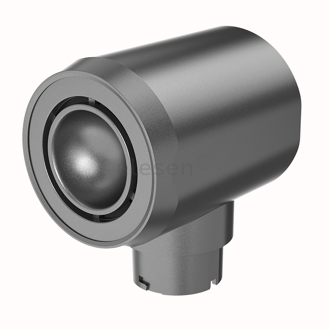 GA.MA Aura UniQ, 1500 W, tamsiai pilkos/rožinės - Plaukų formavimo šukos